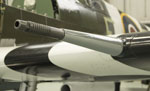 The "business end" on a Spitfire; the 20mm Hispano cannon.